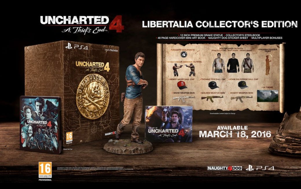 Uncharted 4: A Thief's End выйдет 18 марта - Изображение 2 Uncharted 4: A Thief's End выйдет 18 марта - Изображение 2