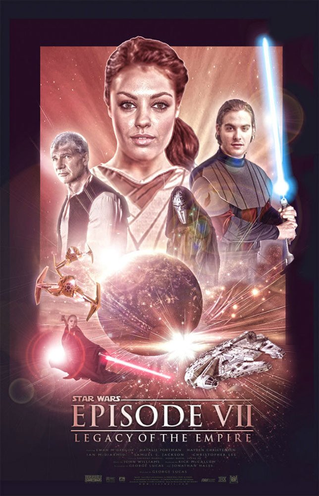 Фанатские постеры Star Wars: Episode VII - Изображение 26 Фанатские постеры Star Wars: Episode VII - Изображение 26