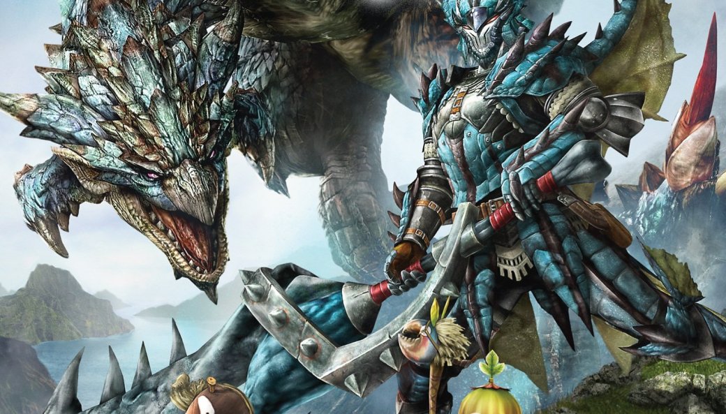 Танк обстреливает огромного краба в трейлере Monster Hunter 4G - Изображение 1 Танк обстреливает огромного краба в трейлере Monster Hunter 4G - Изображение 1