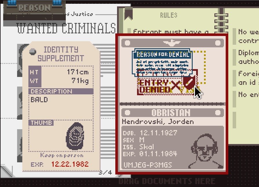 Papers, Please проверит документы на PS Vita - Изображение 1 Papers, Please проверит документы на PS Vita - Изображение 1