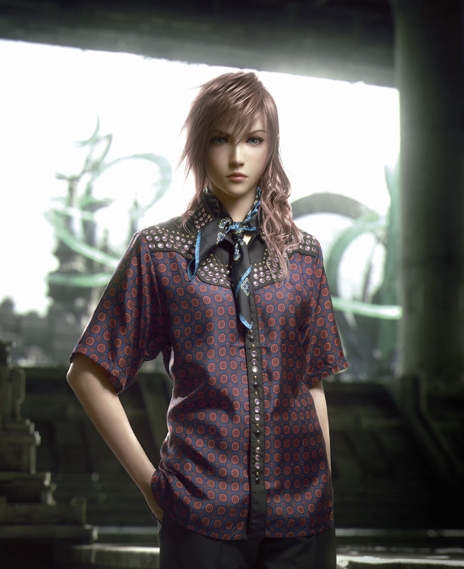 Героев Final Fantasy XIII-2 одели в костюмы Prada - Изображение 1 Героев Final Fantasy XIII-2 одели в костюмы Prada - Изображение 1
