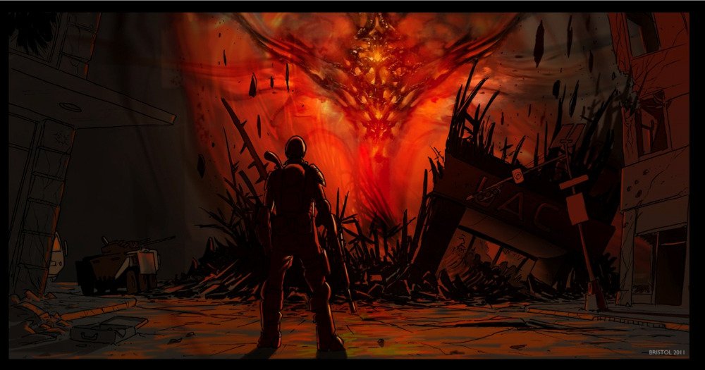 Doom 4 мог выглядеть как Gears of War. - Изображение 7 Doom 4 мог выглядеть как Gears of War. - Изображение 7