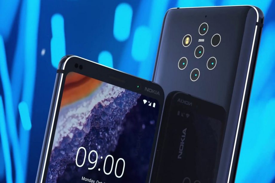 Опубликовано детальное фото пятикамерного смартфона Nokia 9 PureView