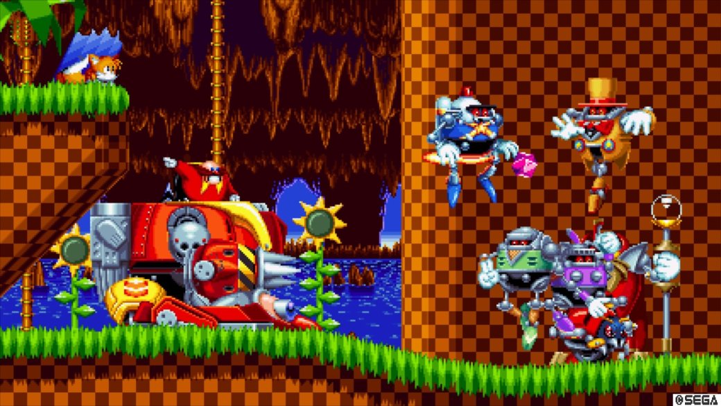 Sonic mania как собрать все изумруды