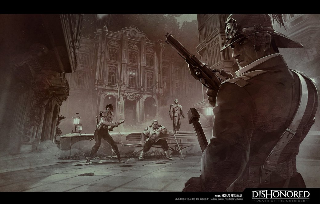 Потрясающе атмосферные концепт-арты Dishonored: Death of the Outsider. - Изображение 7
